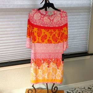 NWT Donna Morgan Spring/Summer dress size 8, multi-colored